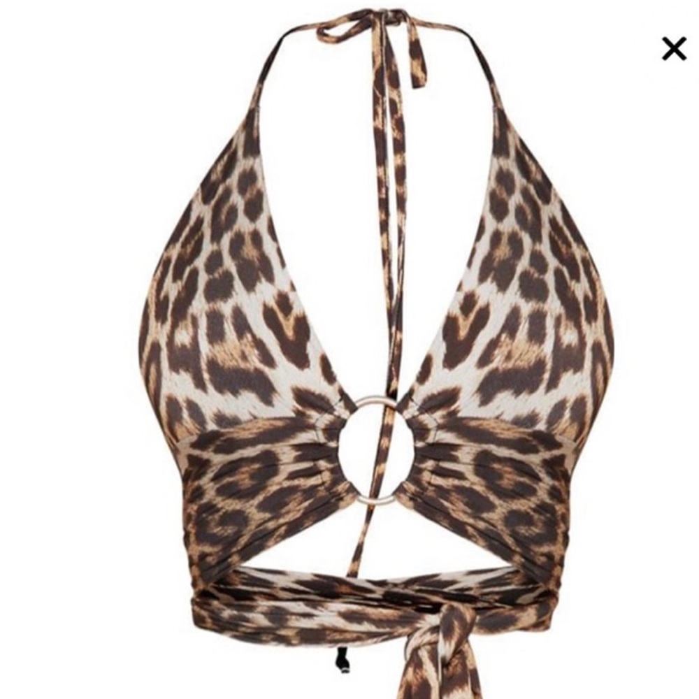 pretty little thing cheetah top